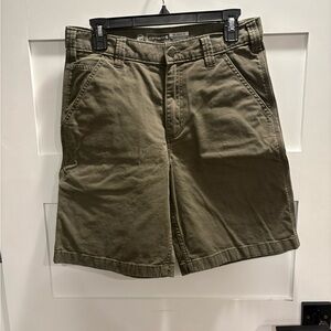Carhartt Green Cargo Shorts Relaxed Fit Durable